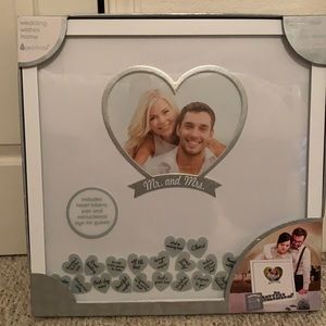 Wedding wishes photo frame